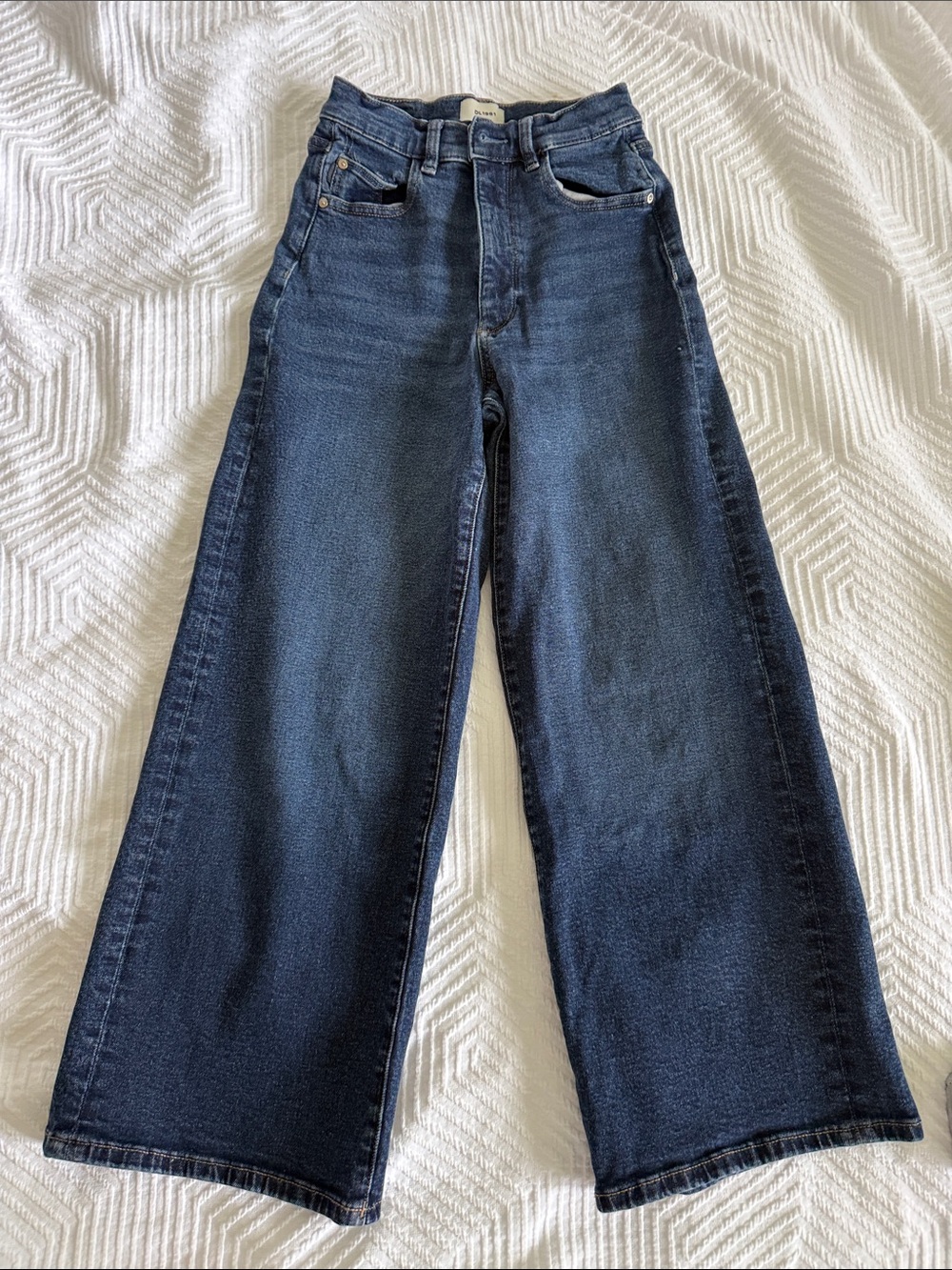DL1961 Hepburn wide leg ankle